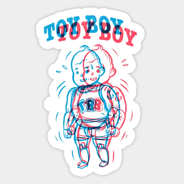 Toy Boy Sticker by rudyfaber